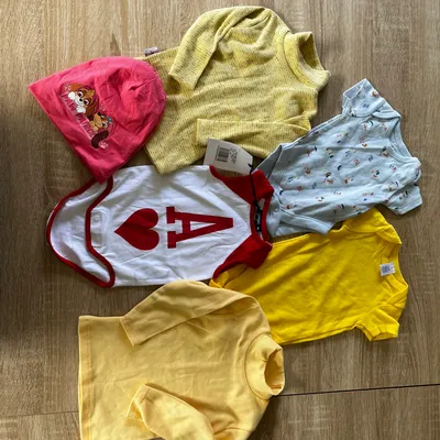 Lot de 6 pièces bébé 0-6 mois 